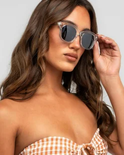 Sunglasses*Indie Eyewear Lili Sunglasses Clear/smoke