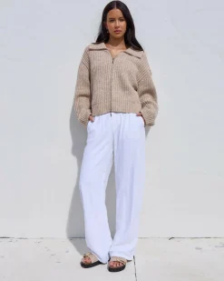 Sets|Bottoms*Mooloola Lili Vanessa Pants White