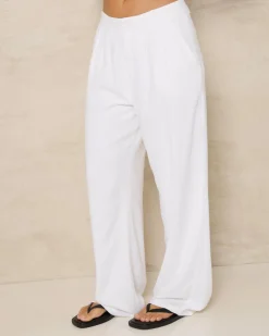 Sets|Bottoms*Mooloola Lili Vanessa Pants White