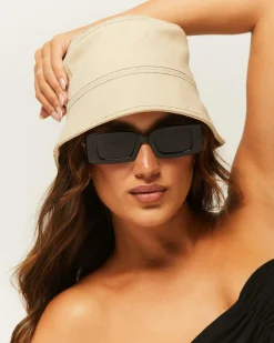 Headwear*Ava And Ever Lilo Bucket Hat Beige Denim