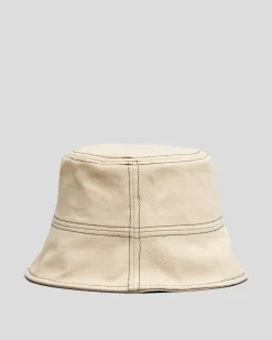 Headwear*Ava And Ever Lilo Bucket Hat Beige Denim