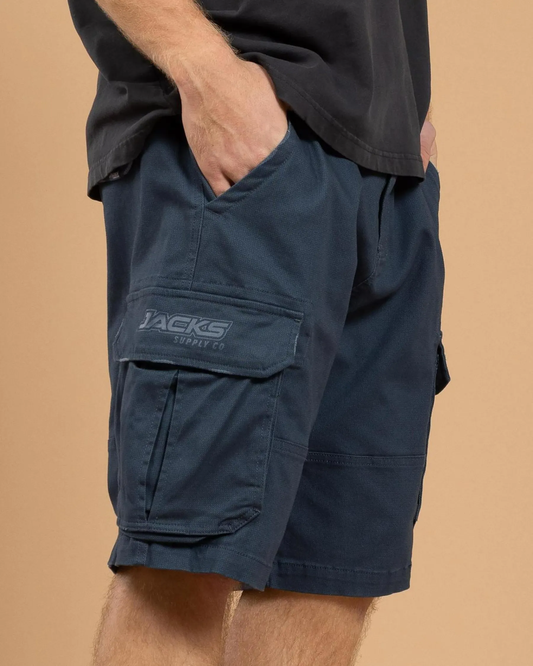 Shorts & Bottoms*Jacks Limit Cargo Walk Shorts Slate Blue
