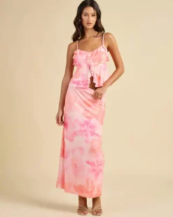 Best Lindara Maxi Skirt Women Sets|Bottoms