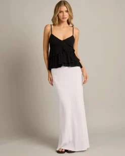 Tops*Mooloola Lindsey Top Black