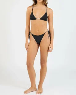 Bikinis*Kaiami Lindsie Triangle Bikini Top Black