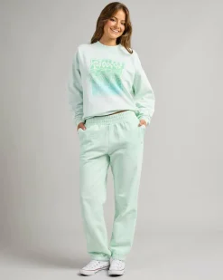 Sets|Activewear*Roxy Line Up Baggy Trackpant Honeydew