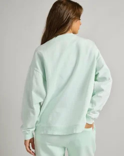 Jumpers & Hoodies*Roxy Lineup Crewneck Sweatshirt Honeydew