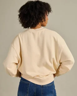 Jumpers & Hoodies*Roxy Lineup Sweatshirt Parchment