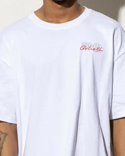 Tops & T-Shirts*St. Goliath Link Script T-Shirt White