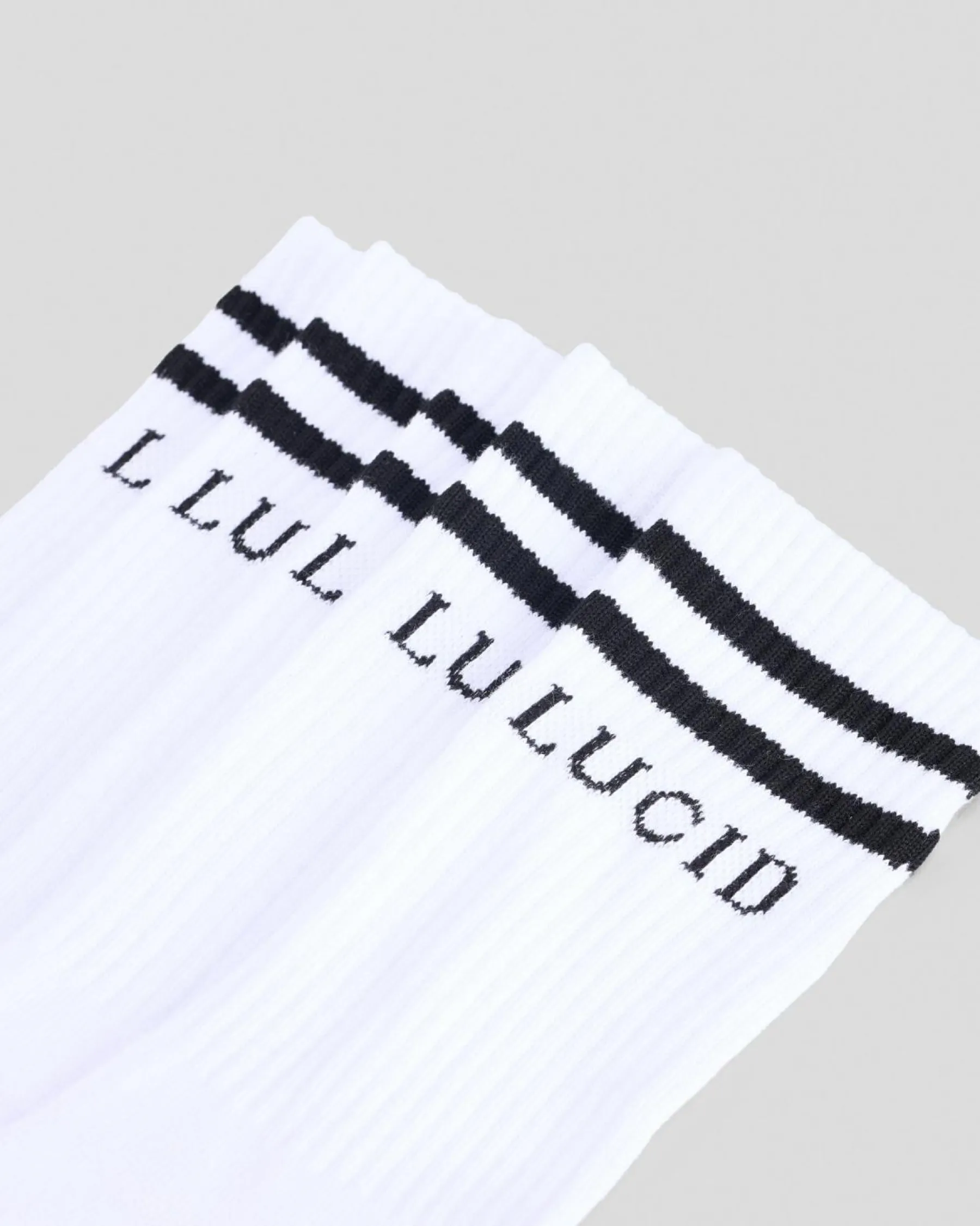Socks*Lucid Linked Socks 5 Pack White