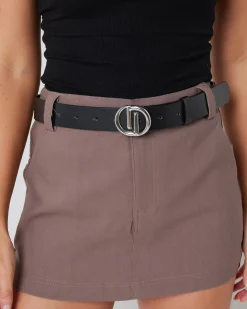 Belts*Ava And Ever Lissie Belt Black/silver