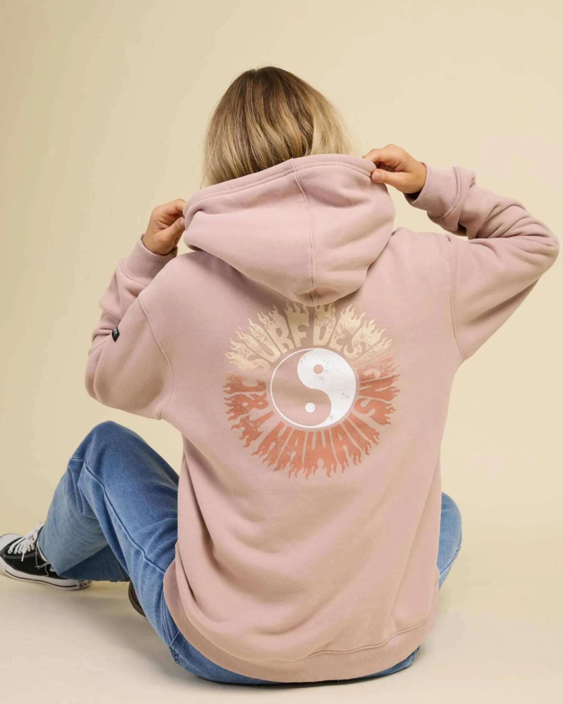Jumpers & Hoodies*Town & Country Surf Designs Lit Up Hoodie Musk