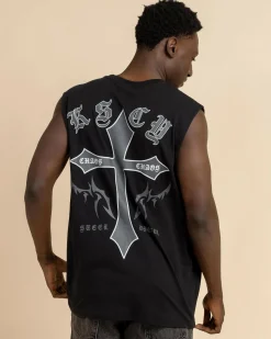 Hot Lithium Relaxed Muscle Tank Tops & T-Shirts