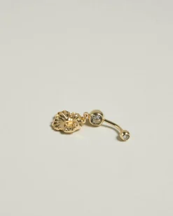 Sale Litia Hibiscus Belly Ring Women Jewelry