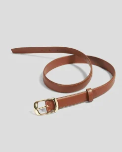 Belts*Ava And Ever Liv Belt Brown/gold