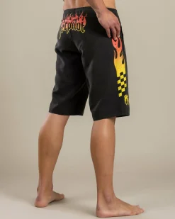 Board Shorts|Shorts & Bottoms*Jetpilot Live Fast Board Shorts Washed Black