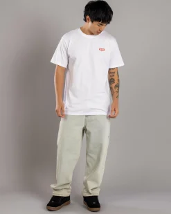 Tops & T-Shirts*Globe Living Low Velocity T-Shirt White/red