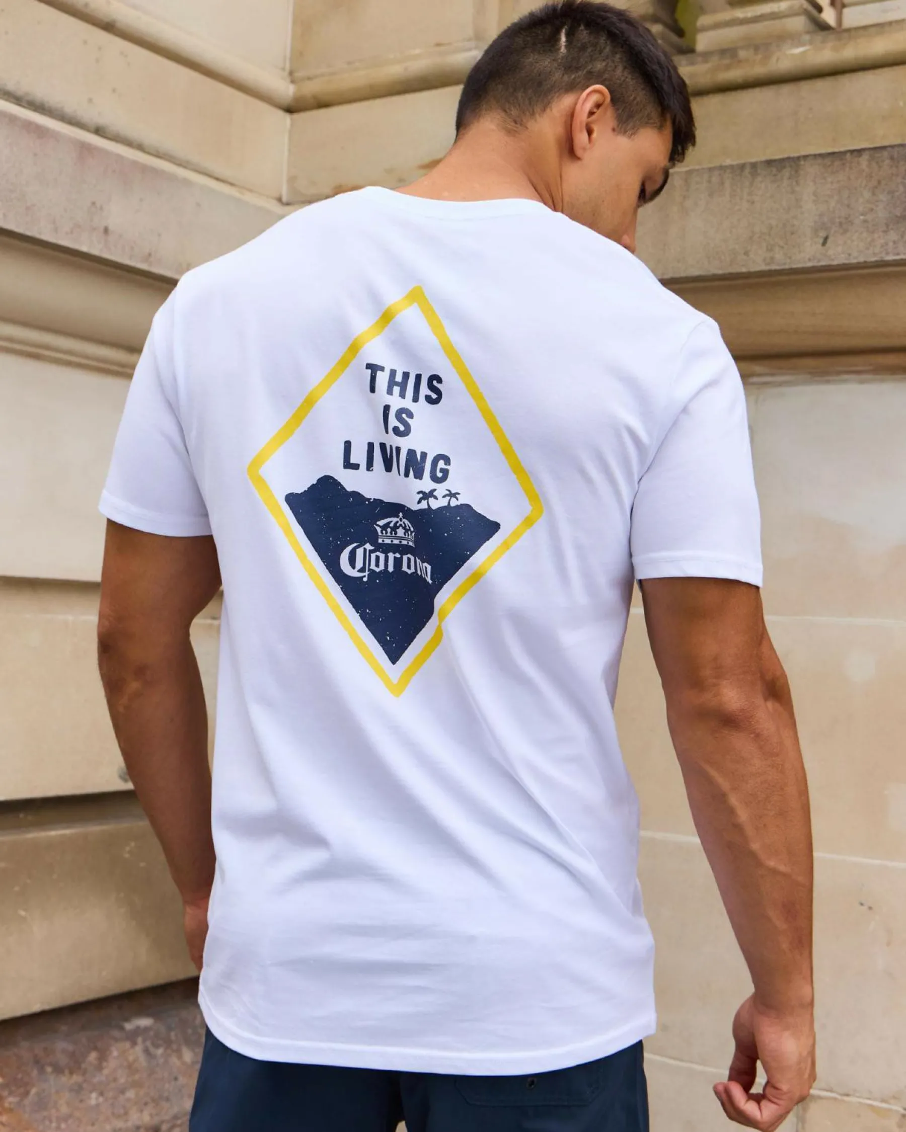 Tops & T-Shirts*Corona Living T-Shirt White