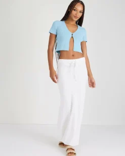 Tops*Ava And Ever Lizzio Knit Top Cornflower Blue