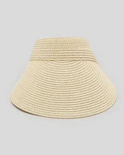 Headwear*Mooloola Loco Visor Natural