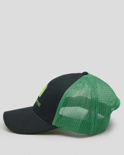 Headwear*John Deere Logo Mesh Back Cap Black/green