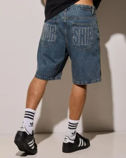 Online Logorama Big Dawg Jean Shorts Denim|Shorts & Bottoms