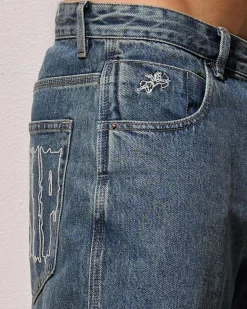 Online Logorama Big Dawg Jean Shorts Denim|Shorts & Bottoms