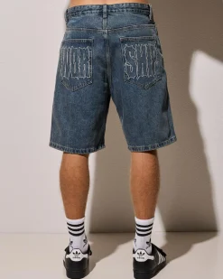 Online Logorama Big Dawg Jean Shorts Denim|Shorts & Bottoms