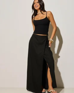Clearance Lolani Hawaii Maxi Skirt Women Bottoms