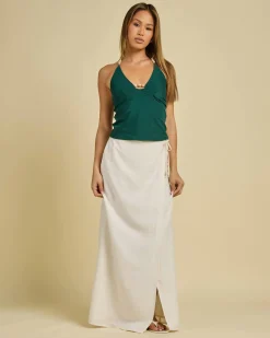Lolani Hawaii Maxi Skirt Women Bottoms