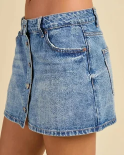Clearance London Denim Skirt Women Denim|Bottoms