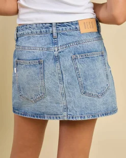 Clearance London Denim Skirt Women Denim|Bottoms