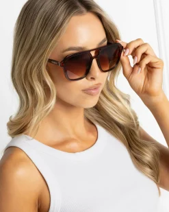 Sunglasses*Carve Londyn Sunglasses Crystal Peacan/ Brown Gradient