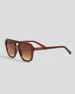 Sunglasses*Carve Londyn Sunglasses Crystal Peacan/ Brown Gradient