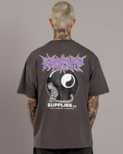 Tops & T-Shirts*Worship Supplies Long Time T-Shirt Worn Black