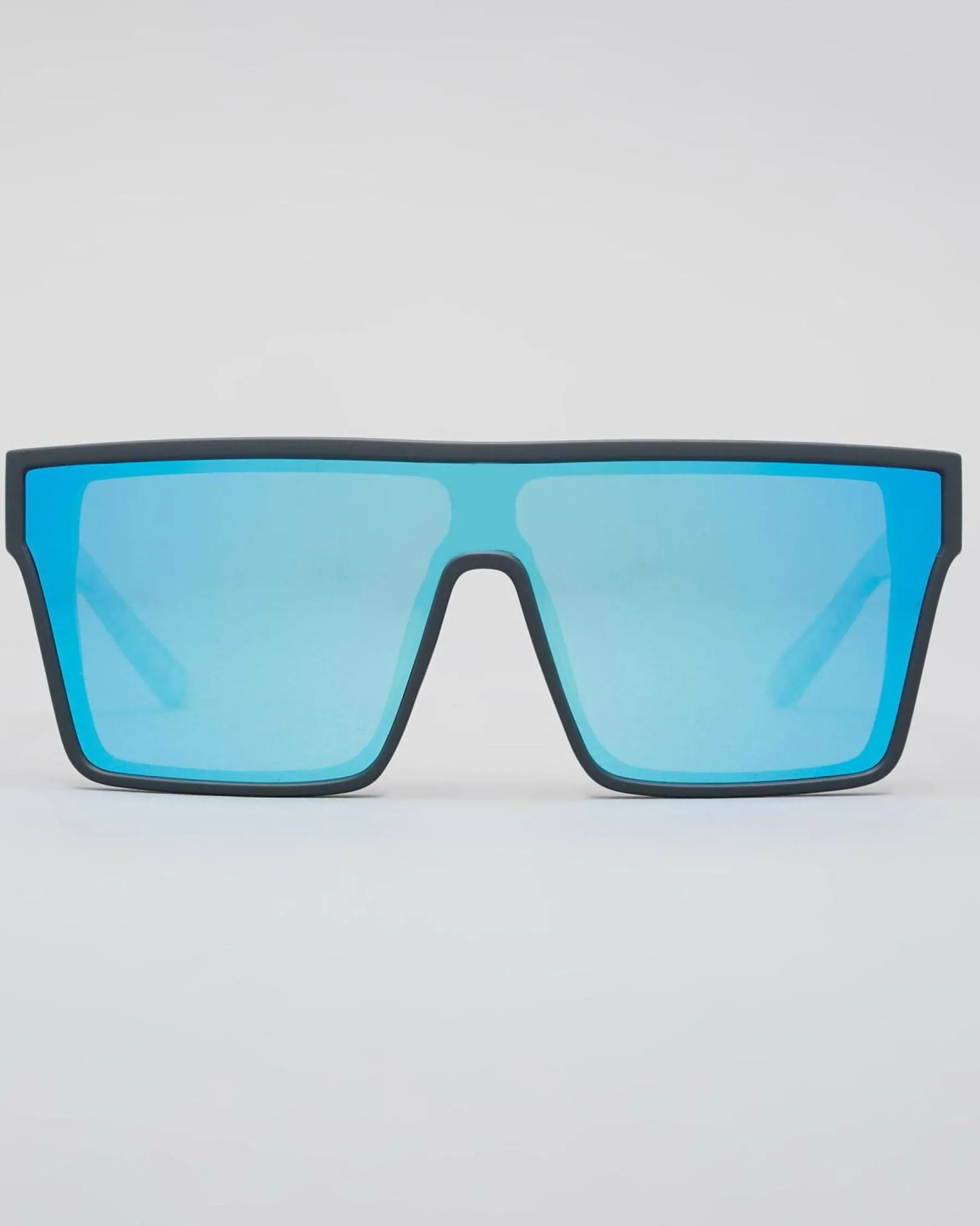 Sunglasses*Sin Eyewear Loose Cannon Polarised Sunglasses Pearl Grey/ice Blue Flash