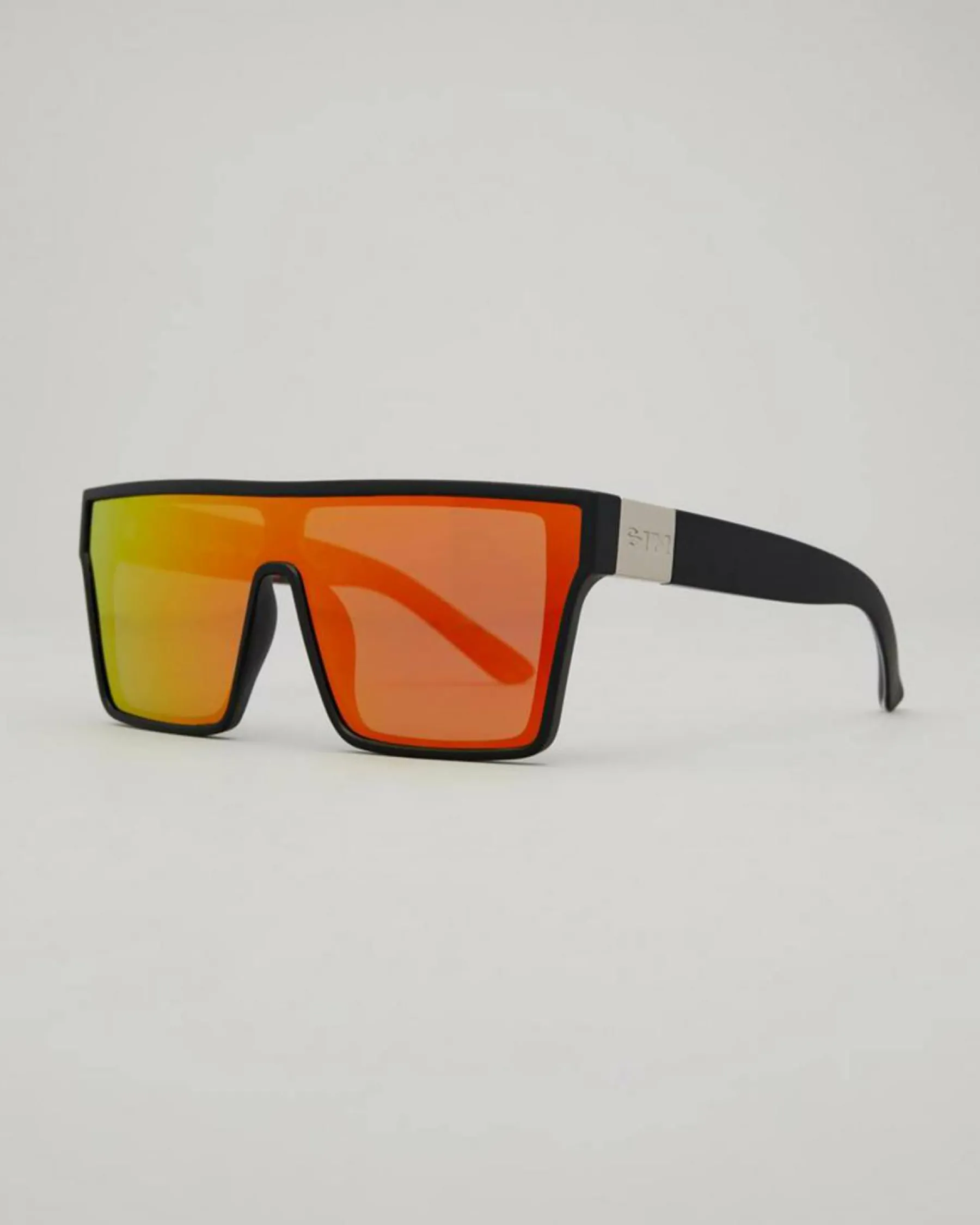 Sunglasses*Sin Eyewear Loose Cannon Sunglasses Matte Black/red Flash
