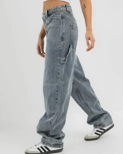 Bottoms*DESU Lopez Carpenter Jeans Mid Blue