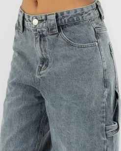 Bottoms*DESU Lopez Carpenter Jeans Mid Blue