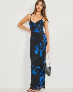 Dresses*Ava And Ever Lorelei Maxi Dress Black/blue