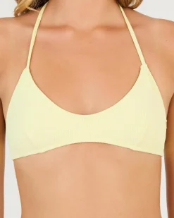Bikinis*Topanga Loren Bralette Bikini Top Banana Sorbet