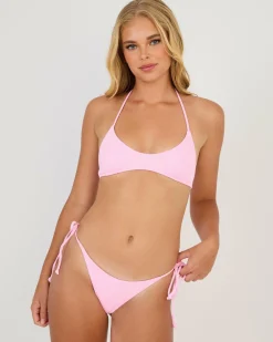 Bikinis*Topanga Loren Rib G-String Bikini Bottom Musk