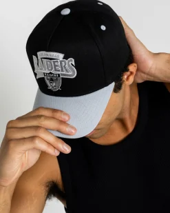 Online Los Angeles Raiders Pro Pinch Snapback Cap Headwear