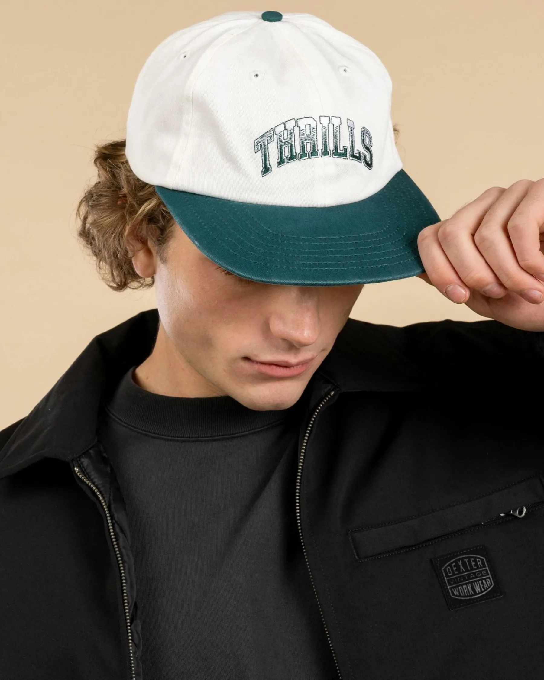 Headwear*Thrills Los Stingers 6 Panel Cap Natural/botanical Garden