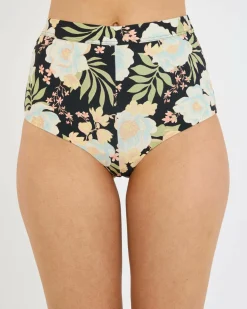 Sale Lost Cove Avalon High Waisted Bikini Bottom Women Bikinis