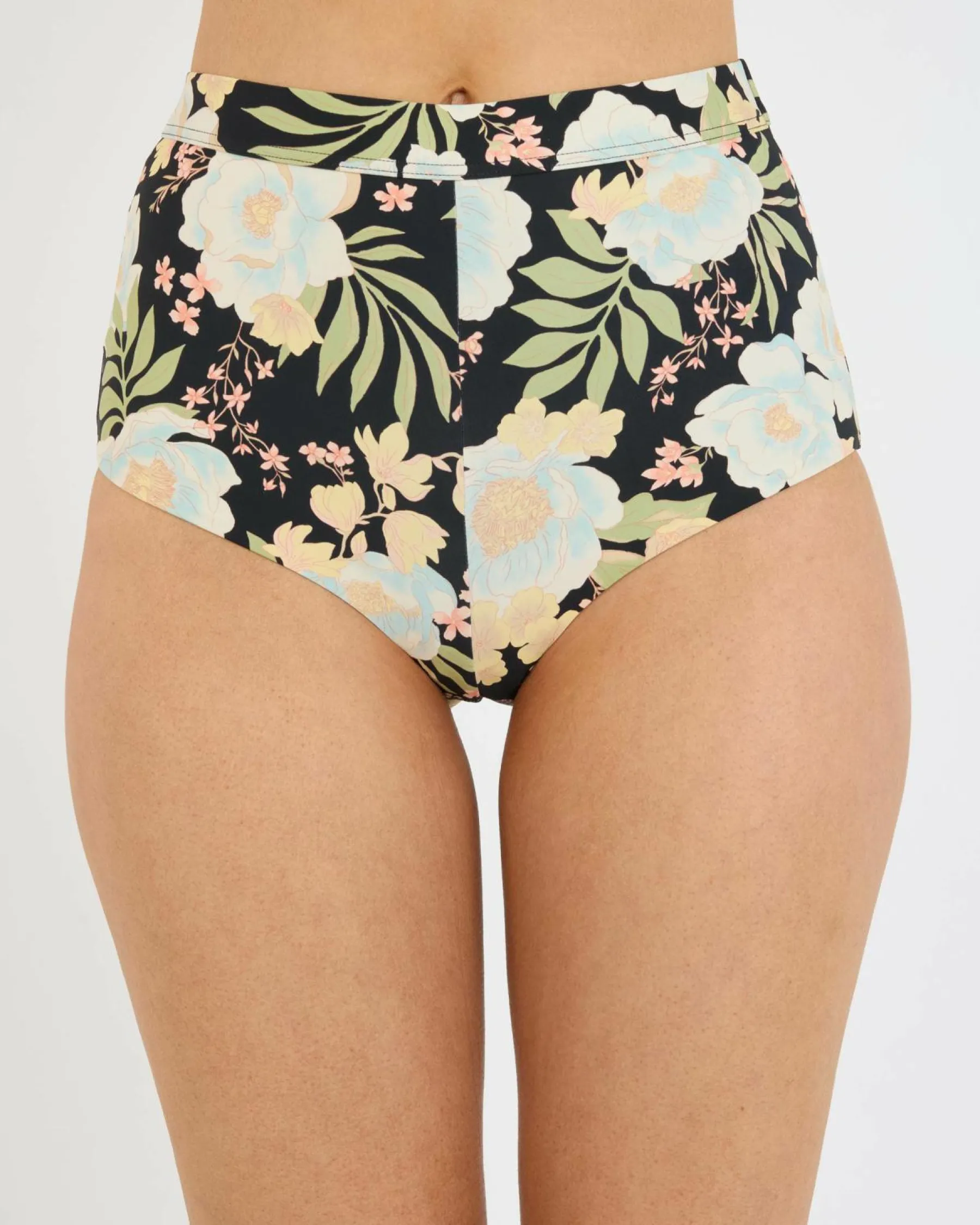 Sale Lost Cove Avalon High Waisted Bikini Bottom Women Bikinis