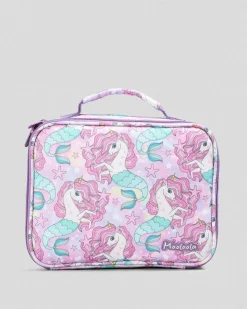 Bottles & Lunch Boxes*Mooloola Lottie Lunch Box Pink Print
