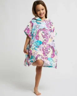 Towels|Toddlers*Topanga Lottie Toddlers' Hooded Towel Rainbow