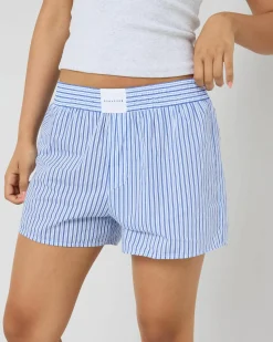 Bottoms*Ava And Ever Louis Shorts Blue/navy Stripe