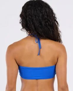 Bikinis*Topanga Louise Bandeau Bikini Top Dazzling Blue